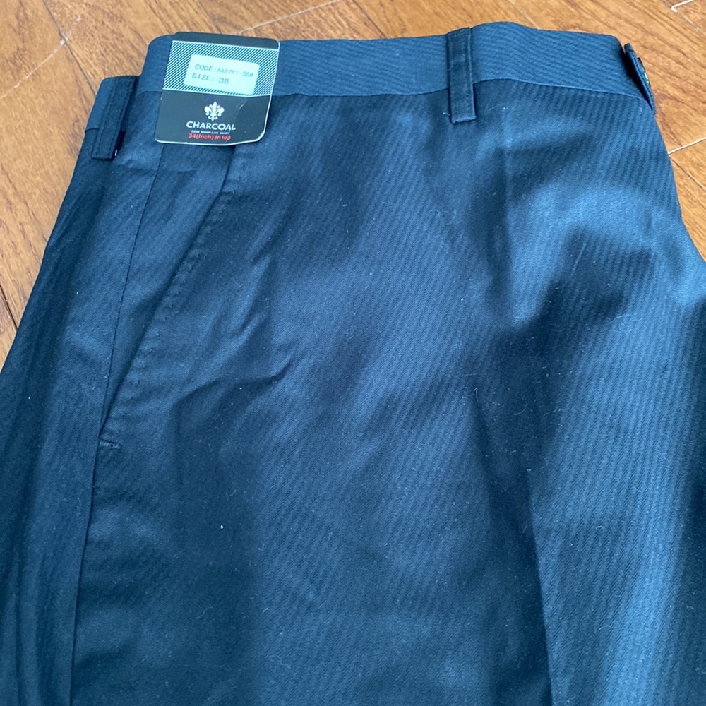 Charcoal Look Sharp Dress Pants